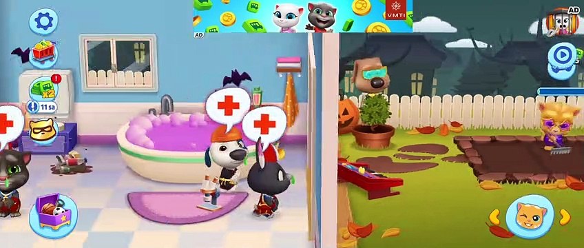 Parlant Talking Sprechen Falando Konusan Tom Angela Ginger Pou Toca Boca Swamp Attack Booba Scary Teacher Prankster 3D