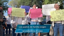 Madres de familia se manifiestan por segundo día en el Colegio William por muerte del niño Abner