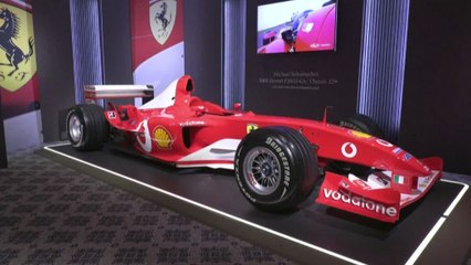 La Ferrari di Schumacher del 2003 all'asta per 13 mln di dollari