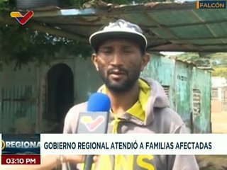 Falcón | Familias del sector Las Rosas I reciben atención integral por las fuertes lluvias