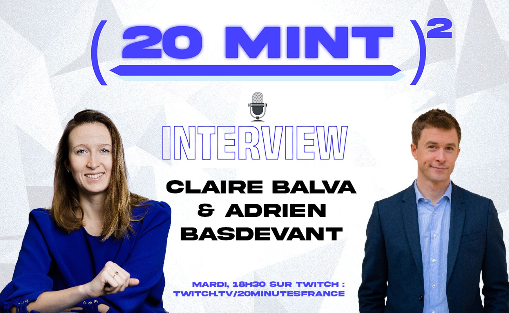 Crypto & droit ? Claire Balva & Adrien Basdevant sont dans 20 Mint au Carré  !