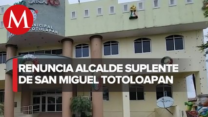 Congreso de Guerrero recibe renuncia de alcalde suplente de San Miguel Totolapan
