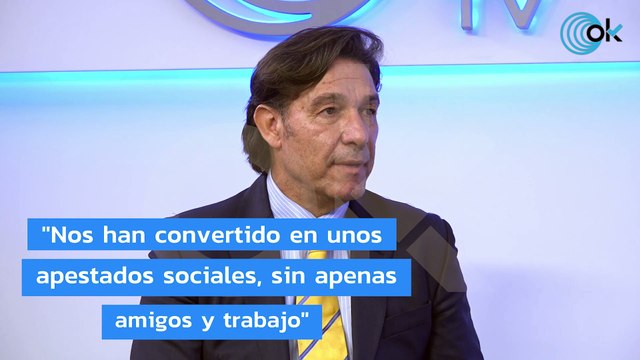 Luis Lorenzo: “Nos han convertido en unos apestados sociales, sin amigos y sin trabajo”