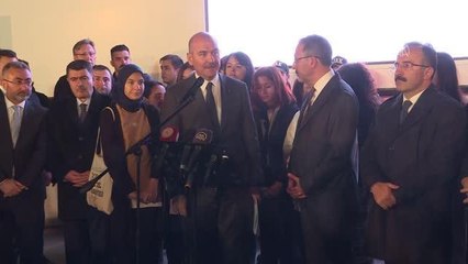 Soylu: "Deprem anında toplu nasıl hareket edebileceğimizi, nelerin olabileceğini hep beraber görebildik"