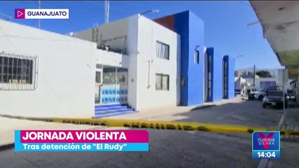 Guanajuato vive jornada violenta tras la detención de "El Rudy", hermano de "El Marro"