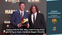 Lewandowski targets LaLiga glory after Golden Shoe win