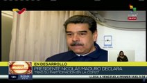 Pdte. de Venezuela Nicolás Maduro resalta accionar de la juventud en favor del medio ambiente