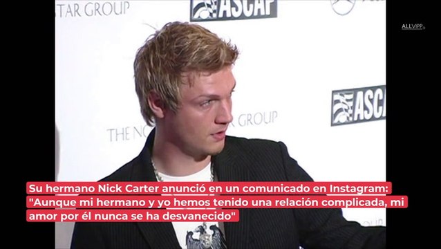 Nick y Aaron: así fue la agridulce relación entre los hermanos Carter