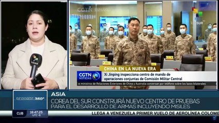 Corea del Sur planea construcción de un centro de pruebas militares