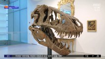 [와글와글] 7,600만 년 전 티라노 두개골 경매