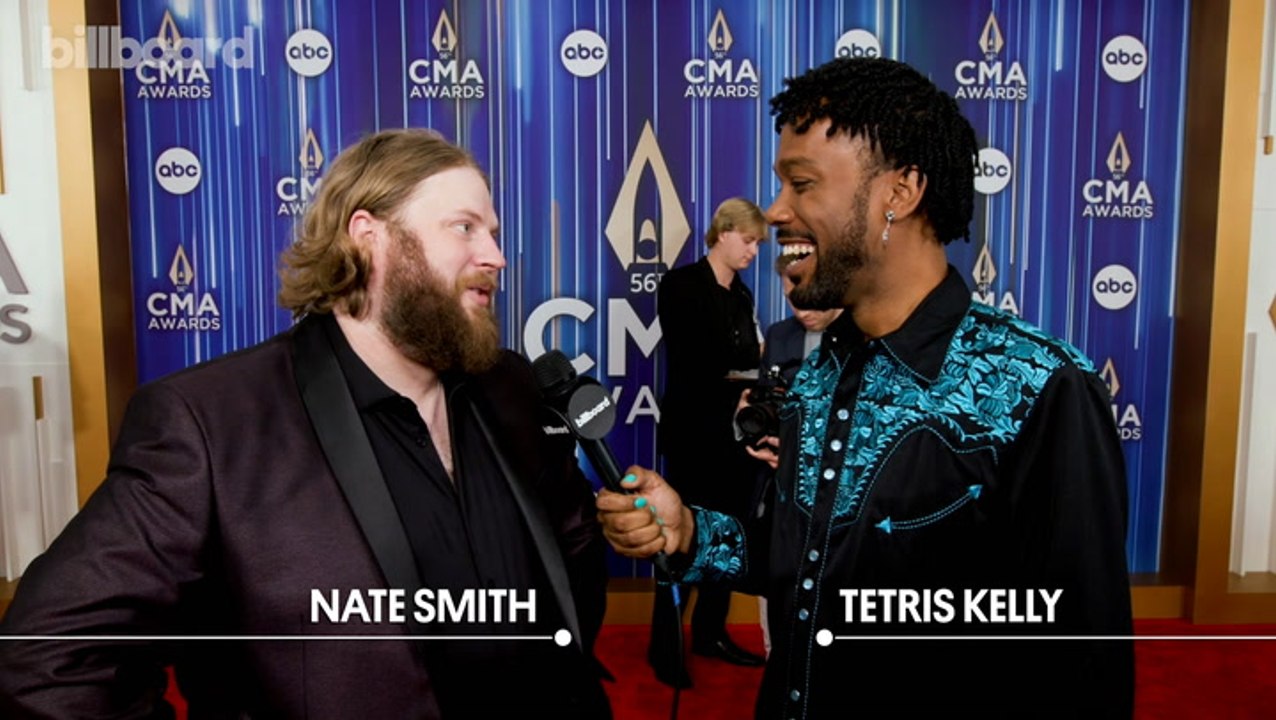 Nate Smith Talks Performing At The Grand Ole Opry, 'Whiskey On You' Being Certified Gold, Going On Tour With Thomas Rhett & More | CMA Awards 2022