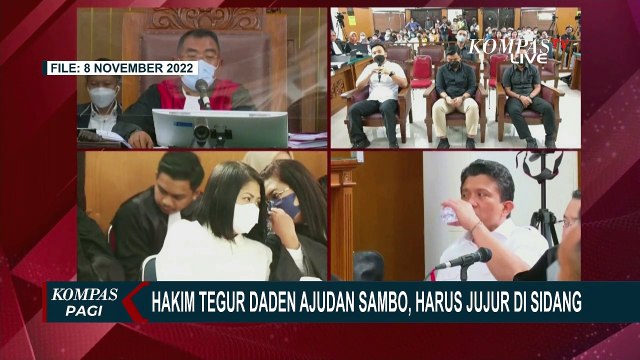 Kesaksian Dianggap Tidak Masuk Akal, Ajudan Ferdy Sambo Daden Kena Tegur Hakim!