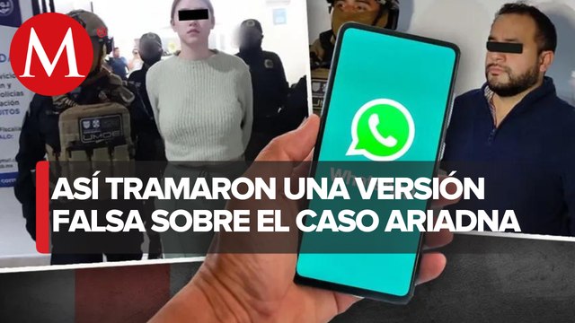 Mensajes de Rautel y Vanessa revelan que planearon ocultar feminicidio de Ariadna Fernanda