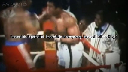 MUHAMMAD ALI INSPIRATIONAL QUOTES ABOUT SUCCES AND LIFE