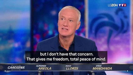 Deschamps totally at peace after France squad announcement