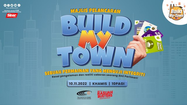 [LIVE] Majlis Pelancaran Build My Town