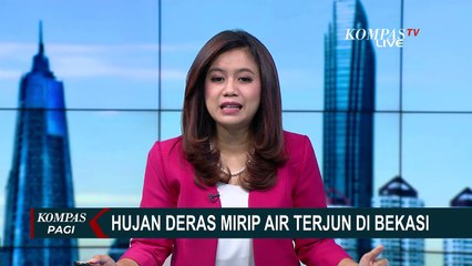 Hujan Lokal Mirip Air Terjun yang Terjadi di Bekasi Ternyata...