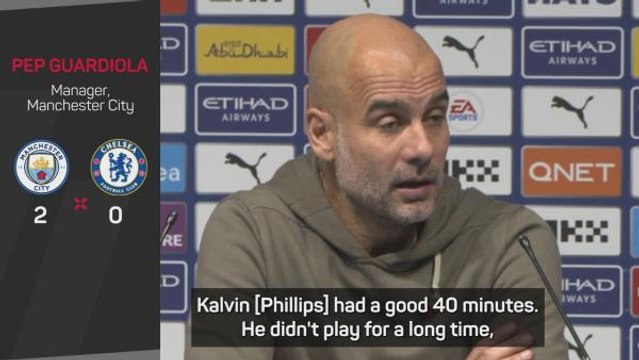 Guardiola celebrates 'magnificent' Grealish and returning Phillips