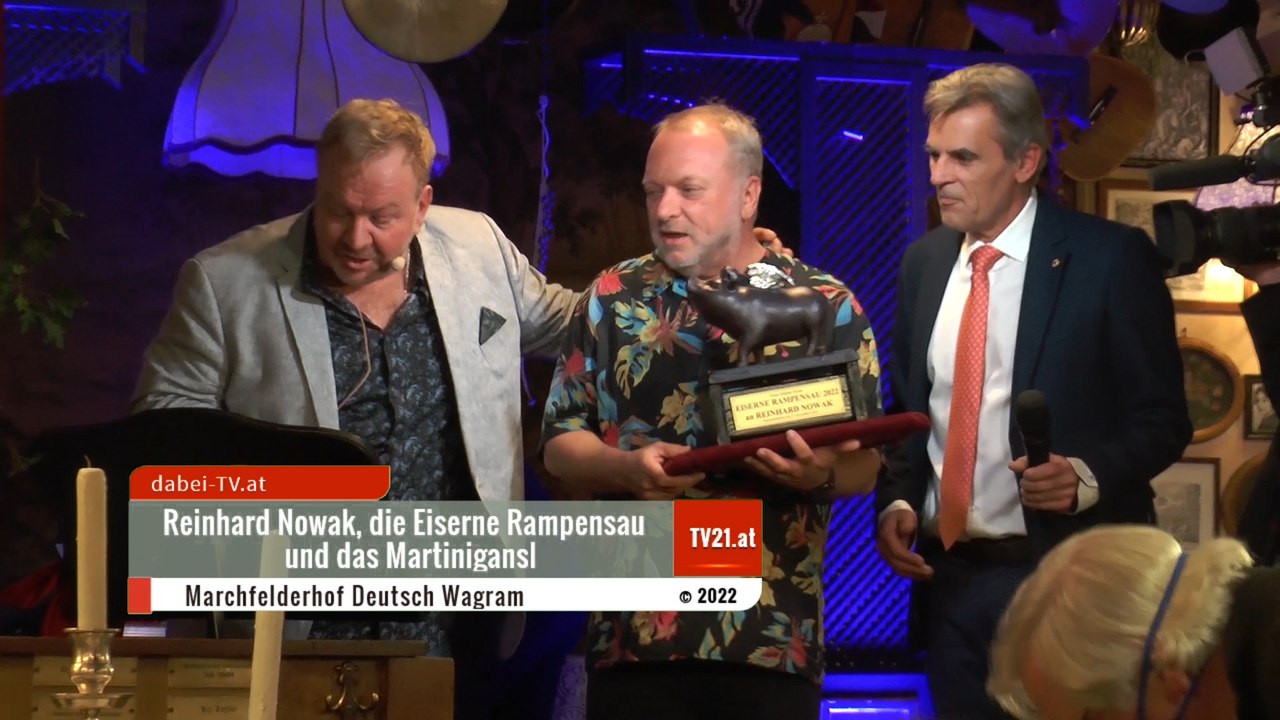 Reinhard Nowak, die Eiserne Rampensua und das Martinigansl