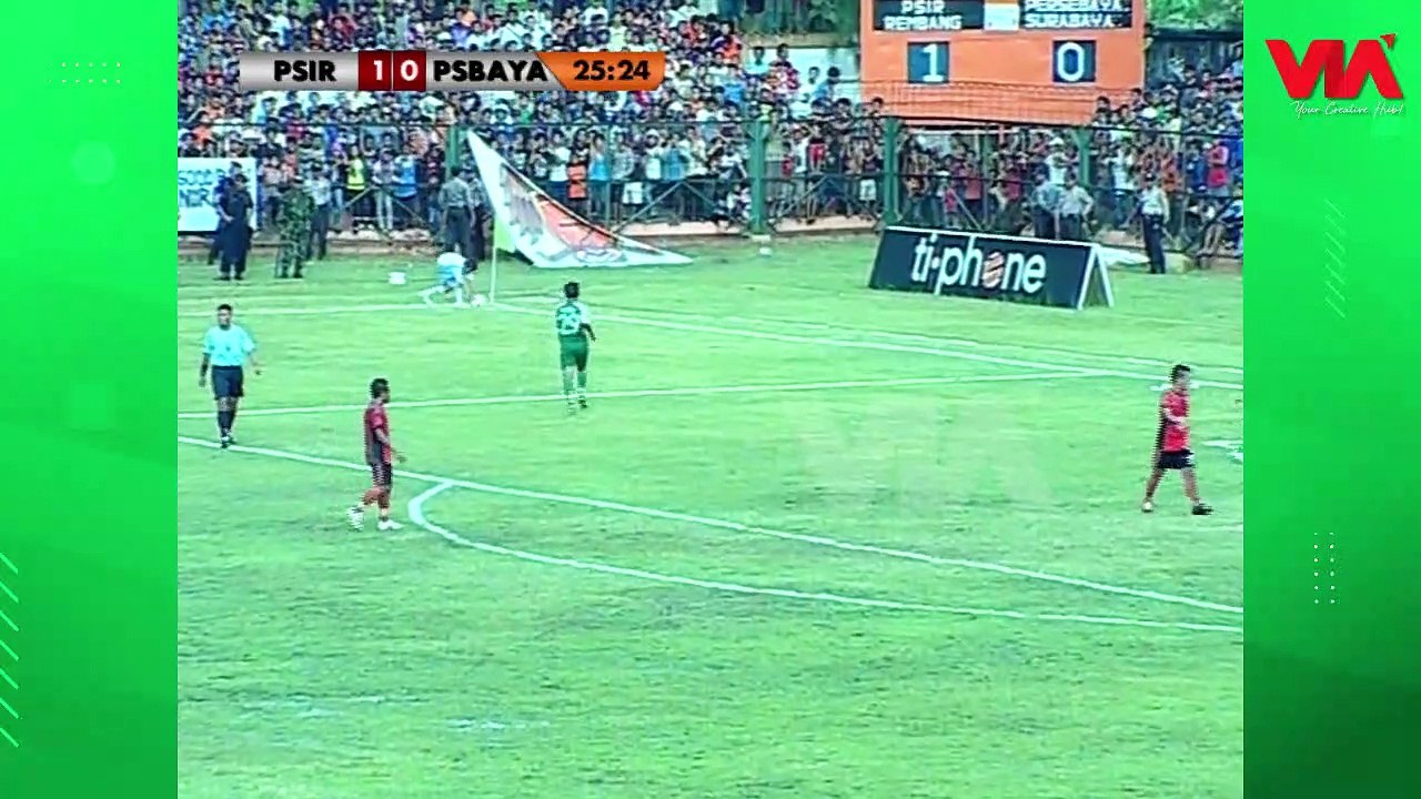LIGA TI-PHONE 2010 || PSIR Rembang VS Persebaya Surabaya