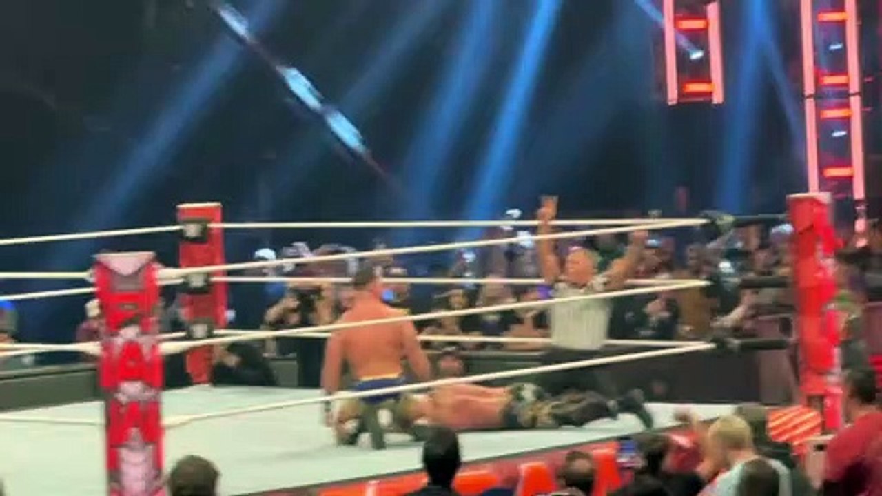 Austin Theory Cashes In Money In The Bank on Seth Rollins!