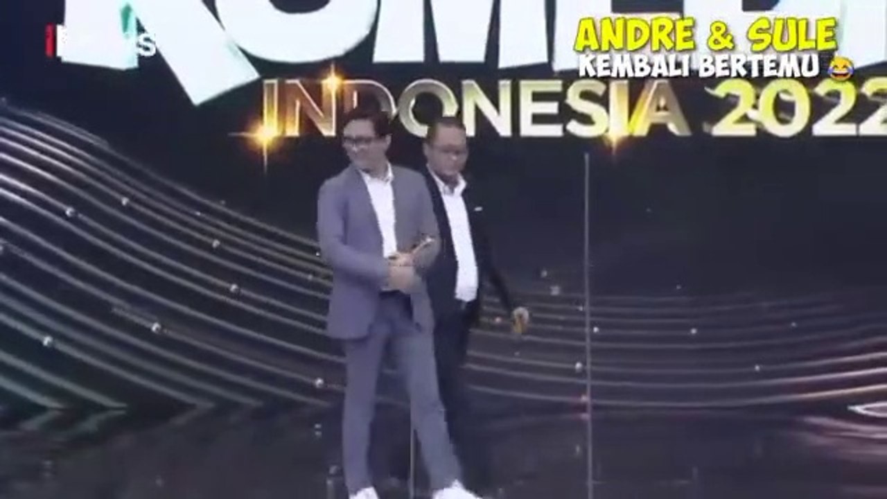Andre & Sule kembali bertemu di acara Anugerah Komedi Indonesia 2022!! Masih kompak lucu!!