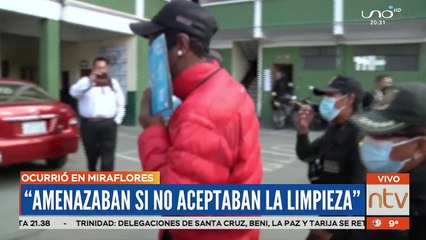 Cuatro aprehendidos tendrían antecedentes
