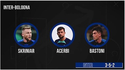Inzaghi con un solo cambio: Inter così contro il Bologna