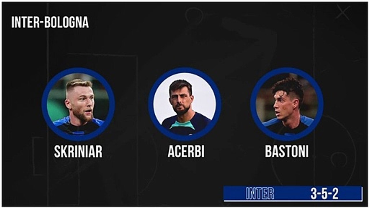 Inzaghi con un solo cambio: Inter così contro il Bologna