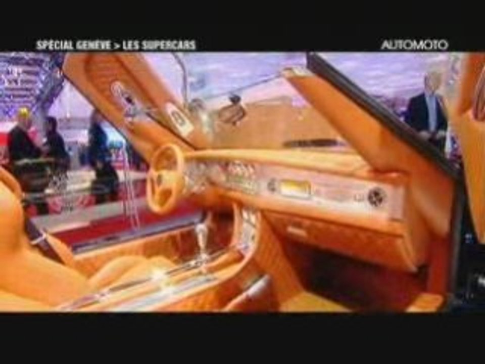 Salon de Genève  les Supercars
