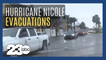 Evacuations ordered as Hurricane Nicole intensifies
