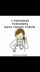 video sehat - penyebab daya tahan tubuh menurun