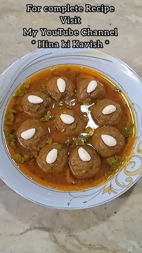 Badami Kofta Korma Recipe // Badami Kofta Recipe #shorts