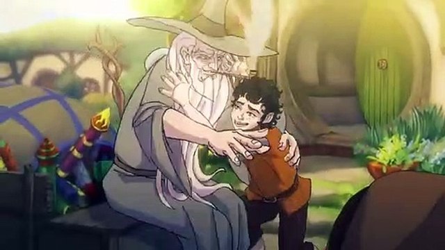 The Fellowship of the Ring Animated - A Lord of the Rings short film