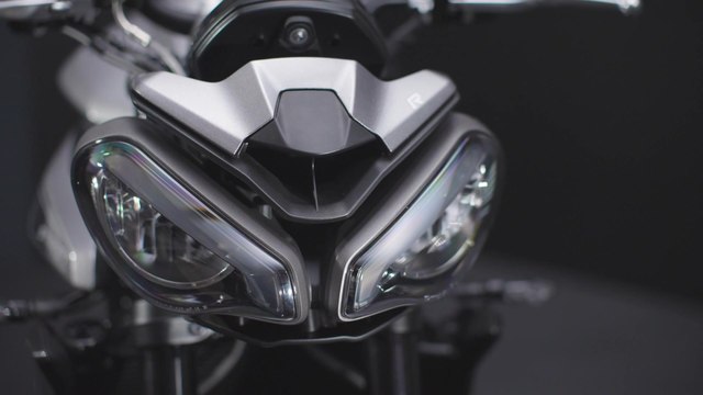 The new Triumph Street Triple R Bike Details Studio Preview
