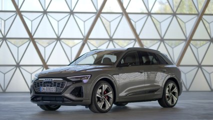 The design of the Audi Q8 e-tron