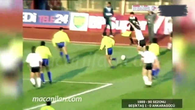 Beşiktaş 1-0 Ankaragücü [HD] 19.11.1989 - 1989-1990 1st League Matchday 8 + Post-Match Comments