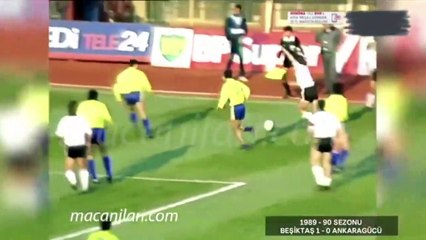 Beşiktaş 1-0 Ankaragücü [HD] 19.11.1989 - 1989-1990 1st League Matchday 8 + Post-Match Comments