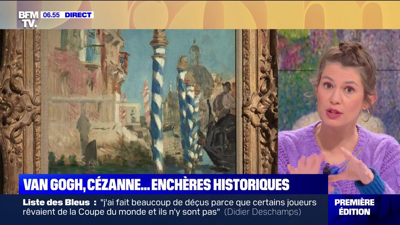 Vang Gogh, Cézanne... Des enchères historiques à près d'un milliard de dollars, avec des tableaux à 100 millions de dollars