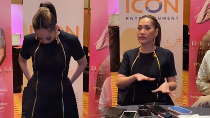 Bunga Citra Lestari tunjuk perut depan wartawan, bukti belum hamil!