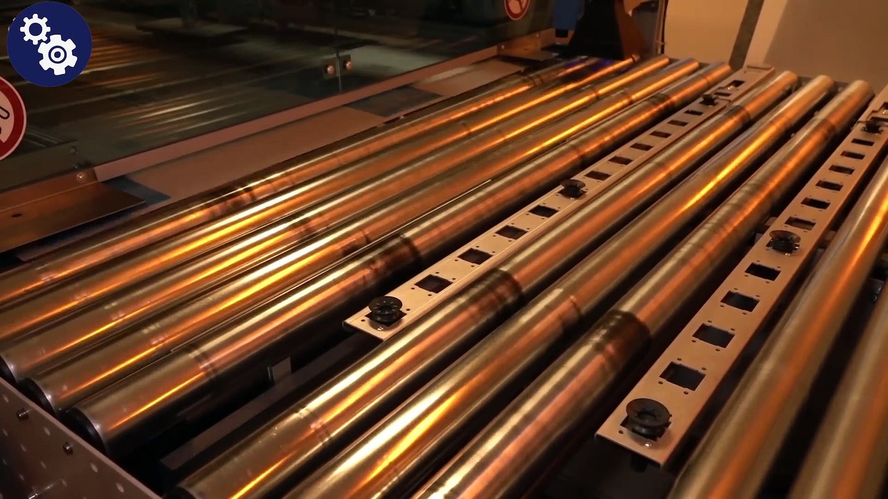 3000 Copies per minute! Mass production process of newspaper in Korean old printing factory