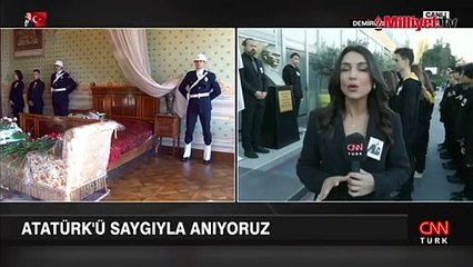 Demirören Medya Lisesi’nde 10 Kasım için tören düzenlendi