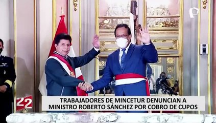 Roberto Sánchez: Trabajadores del Mincetur denuncian a ministro por cobros de cupos