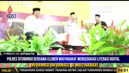 PRESISI UPDATE 14.00 WIB POLRES SITUBONDO BERSAMA ELEMEN MASYARAKAT MENGEDUKASI LITERASI DIGITAL