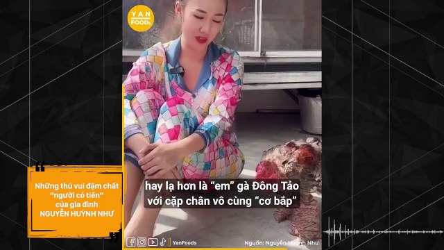 của TikToker Nguyễn Huỳnh Như: Lặn lội đường xa tìm chú trâu hồng