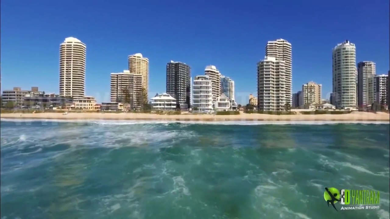 3D Walkthrough Design Company has designed a Stunning Sea View apartment in New York