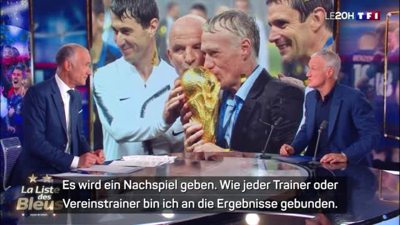 Deschamps zuversichtlich: 'Konzentriert auf die WM'