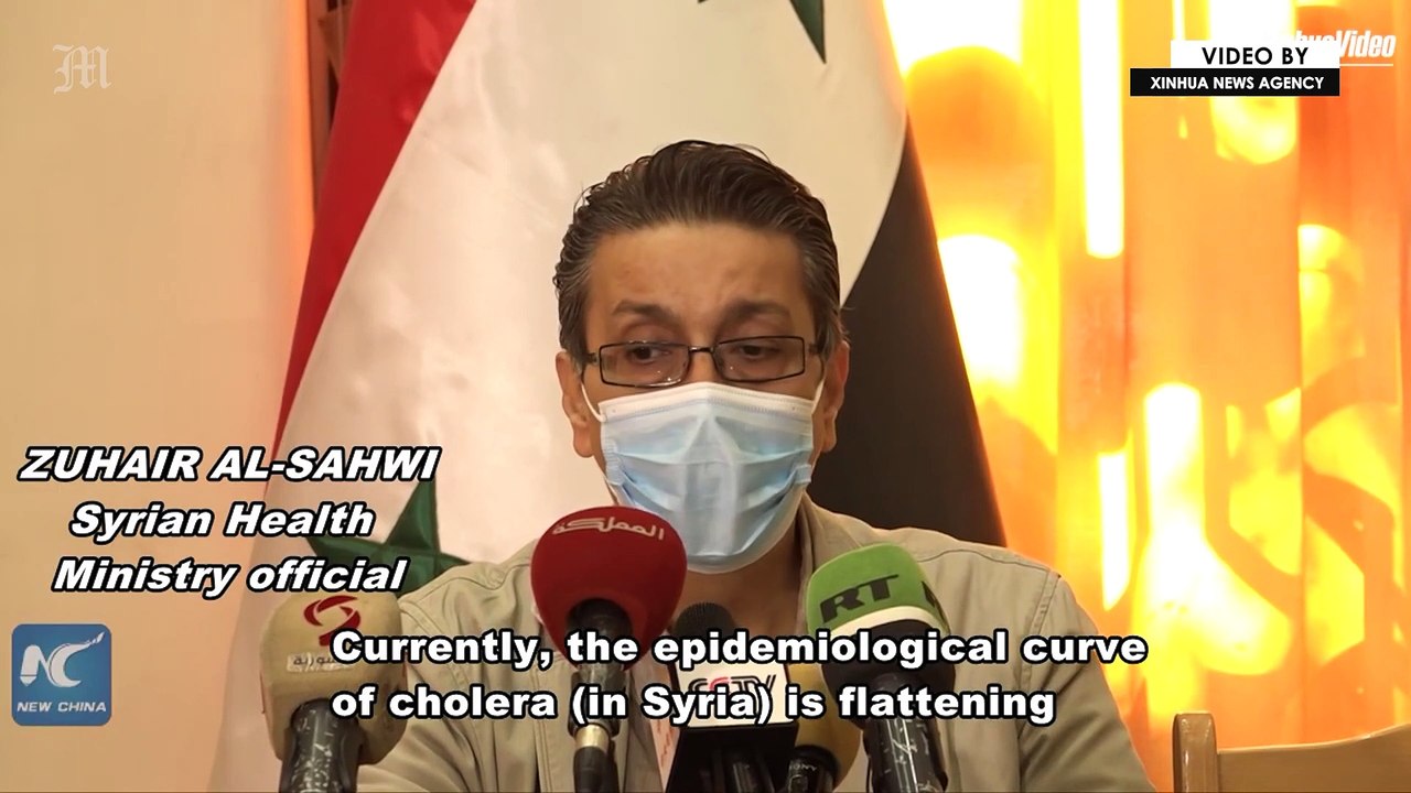Syria's cholera outbreak largely contained
