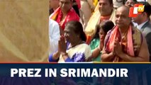 President Murmu At Puri Singhadwar, Watch As She Enters Srimandir For Jagannath Darshan