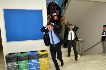 Erzurum'da 'Çök-Kapan-Tutun' ve tahliye tatbikatı yapıldı